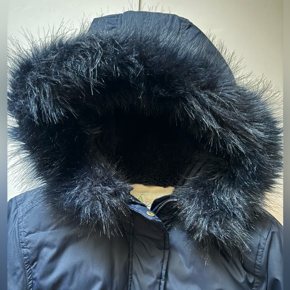 J.Crew Big Kids Coat in Navy Blue Size XL in EUC - Picture 3 of 5